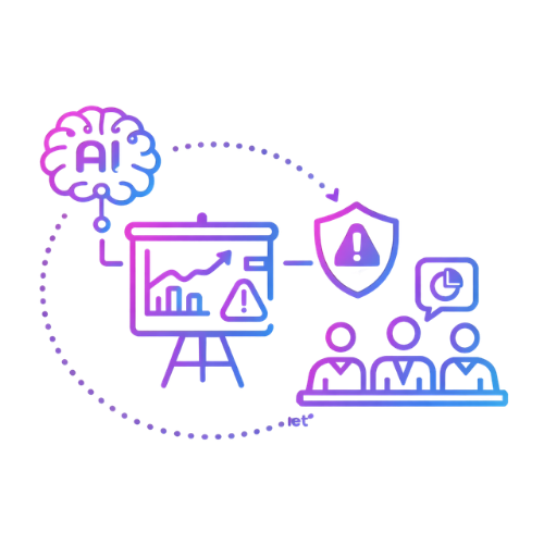 Improve board-level AI risk reporting Icon