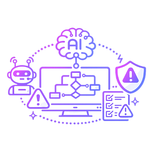 Agentic Workflow Risk Monitoring Icon