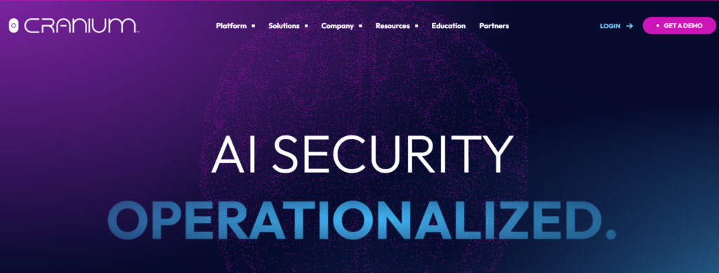 Enterprise AI Security Tool cranium